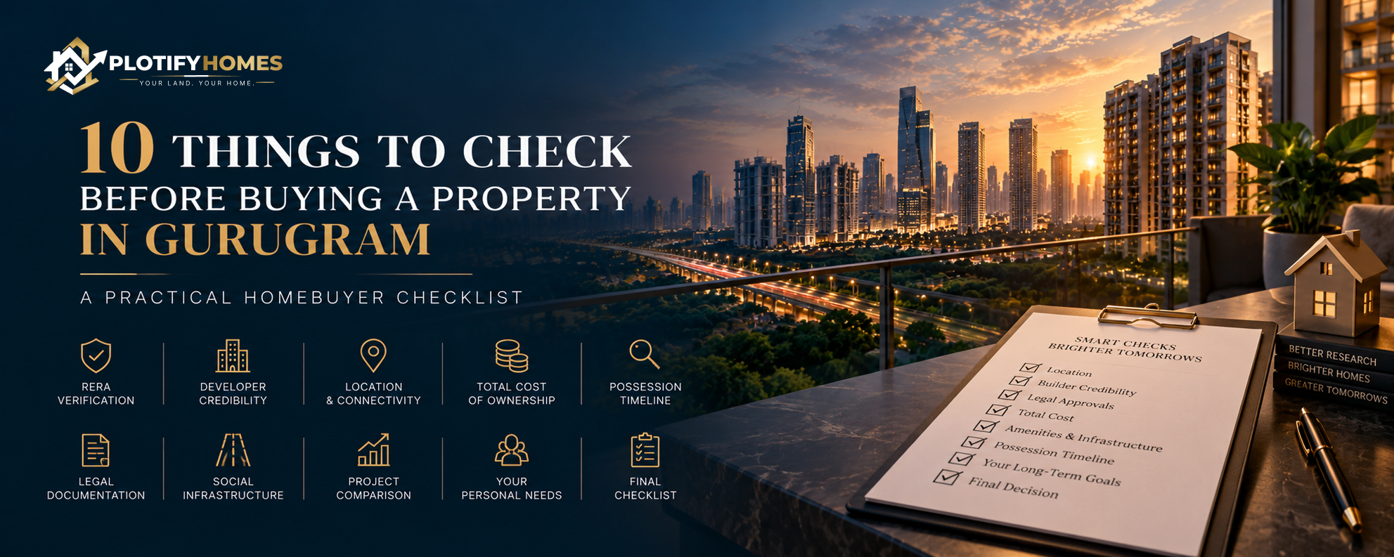 10 Things to Check Before Buying a Property in Gurugram