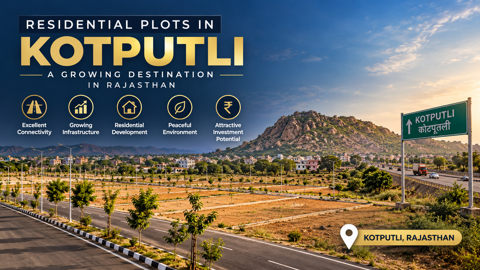 Virat Heritage Farms – Farmhouse Plots Near Kotputli, Rajasthan in Farmhouse Plots Near Kotputli, Rajasthan